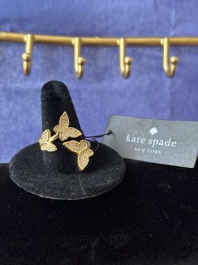 Kate Spade Diamond Butterfly Ring